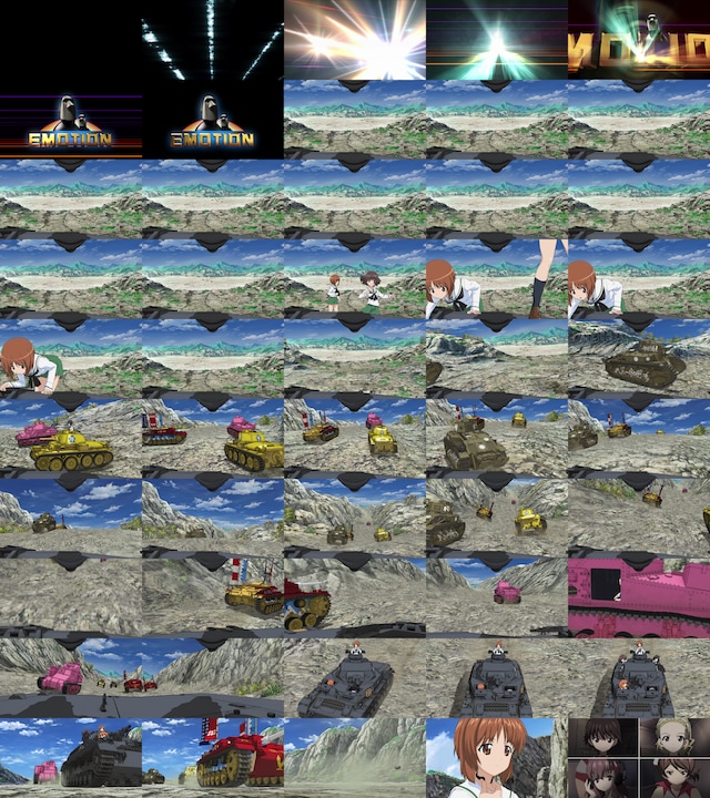 ガールズ パンツァー 第1話 バンダイチャンネル 初回おためし無料のアニメ配信サービス